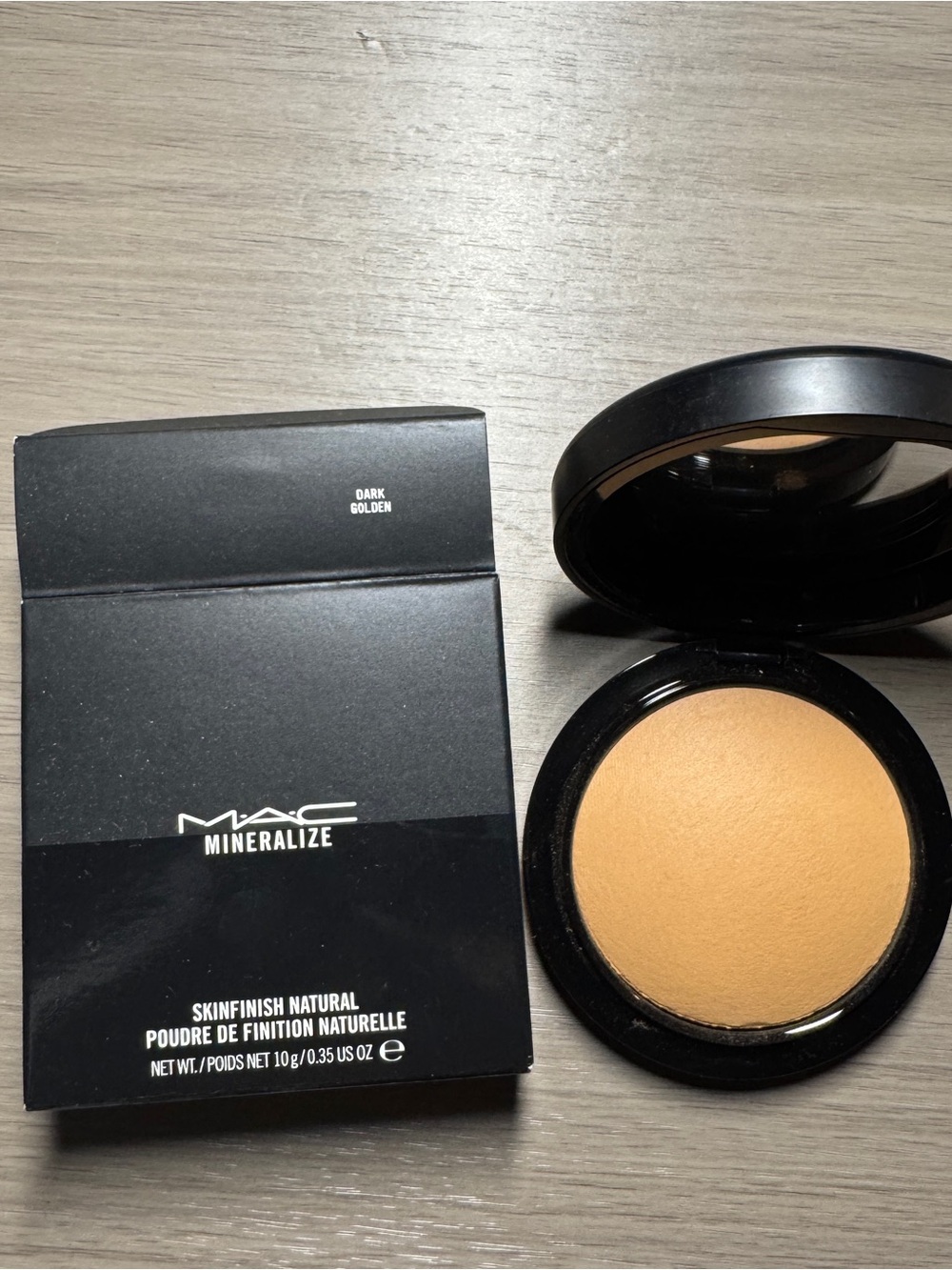 MAC Mineralize Skinfinish Natural Face Powder Dark Golden 10g NIB